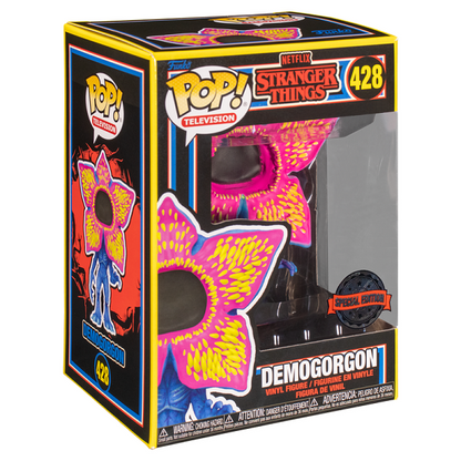 Funko Pop ! Television Stranger Things (428) Demogorgon Blacklight Special 10 cm