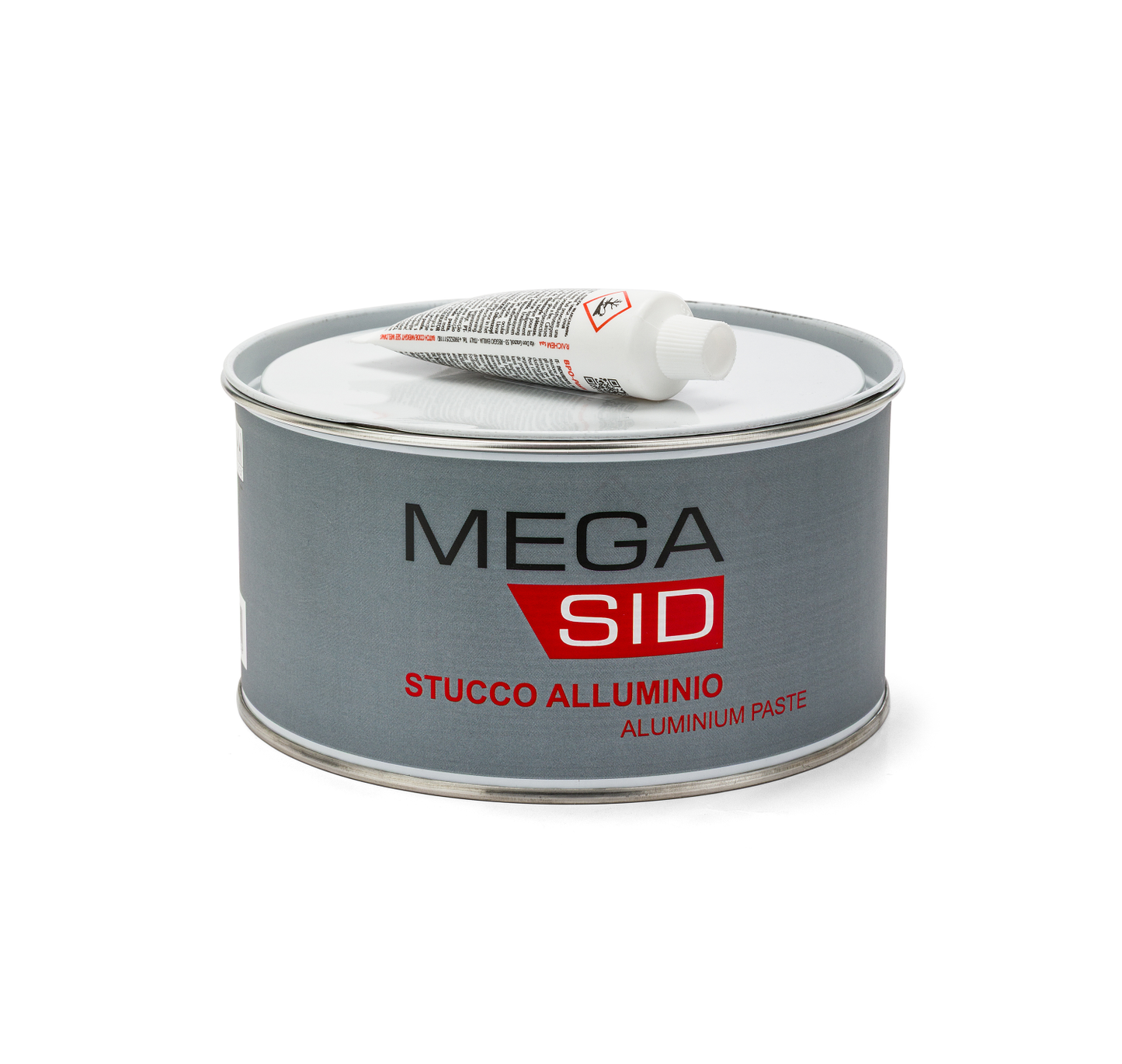 Megasid Aluminium Basiskitt für Aluminiumreparaturen 1kg + HÄRTER