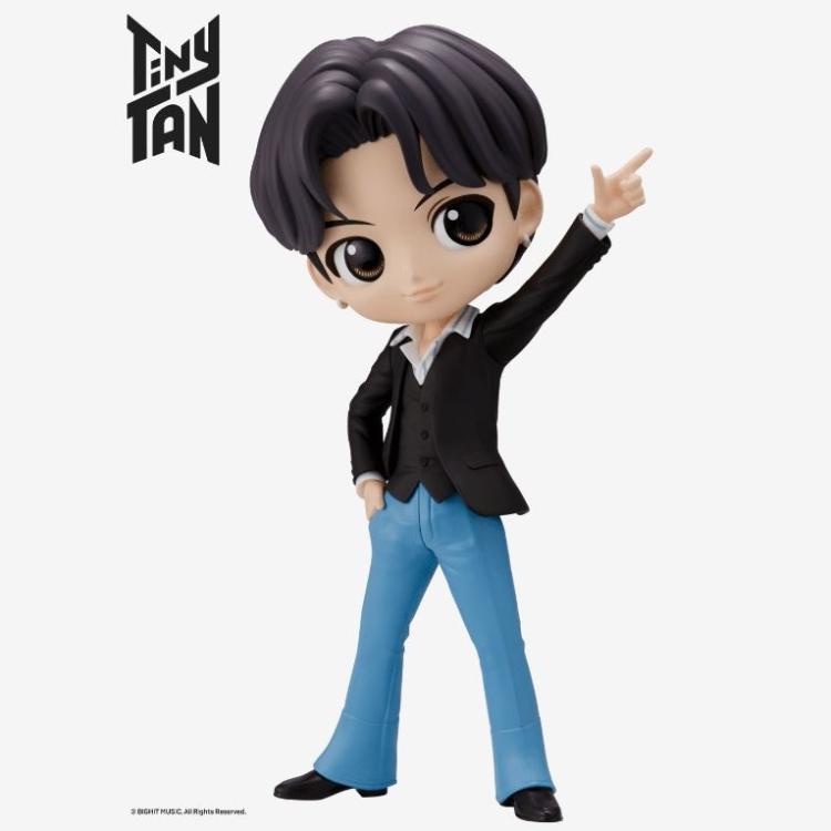 BANPRESTO Q POSKET (BTS) TinyTAN DYNAMITE - SUGA (A) PVC-FIGUR