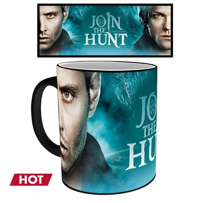 ABYSTYLE THERMOSENSIBLE TASSE „SUPERNATURAL“ WÄRMETAUSCHER-TASSE FARBWECHSEL 320ML