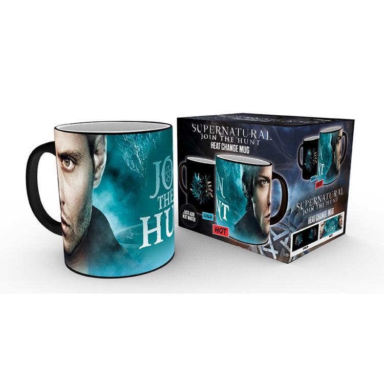 ABYSTYLE THERMOSENSIBLE TASSE „SUPERNATURAL“ WÄRMETAUSCHER-TASSE FARBWECHSEL 320ML
