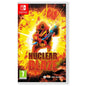 Nuclear Blaze Nintendo Switch Retro Firefighter Game (Includes Keychain)