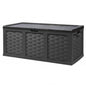 XXL Rattan Style Storage Bench