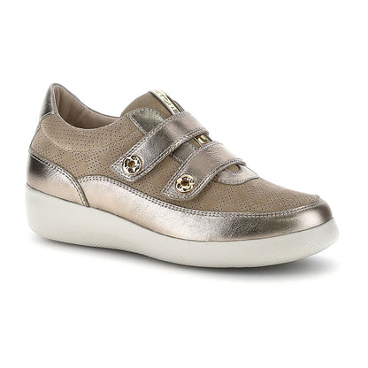 Stonefly Paseo 50 Donna Strappo Oro-Beige 223455-E1U – Scarpa Comfort Blusoft®
