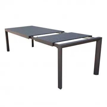 Tavolo Houston allungabile in alluminio  225/300 x 100