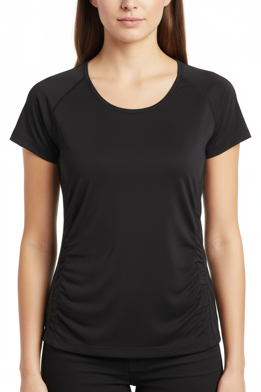 T-Shirt Donna Monocolore | Maglietta Basic Sportiva Casual Comoda