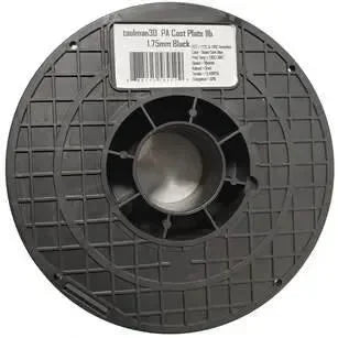 TAULMAN CAST PLATE NYLON PA - 1.75MM - 450G - BLACK