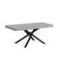 Famas Premium extendable table with frame in various finishes