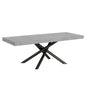 Famas Premium extendable table with frame in various finishes