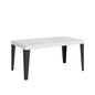Flame Premium extendable table with anthracite legs and frame