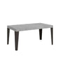 Flame Premium extendable table with anthracite legs and frame