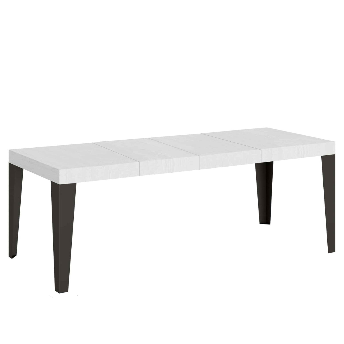 Flame Premium extendable table with anthracite legs and frame