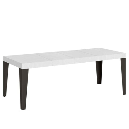 Flame Premium extendable table with anthracite legs and frame
