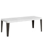 Flame Premium extendable table with anthracite legs and frame