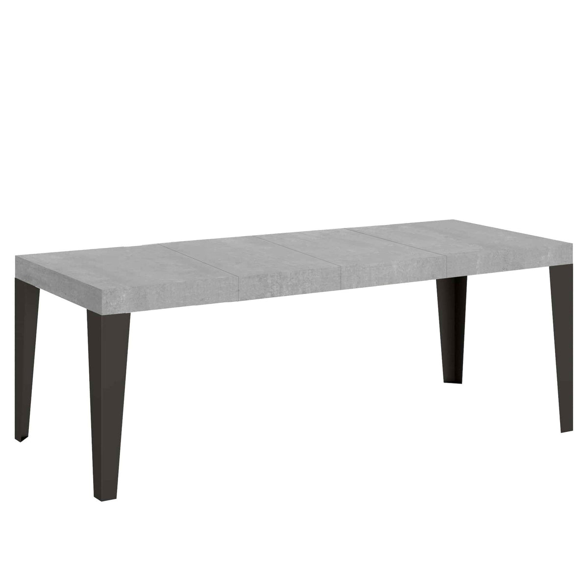 Flame Premium extendable table with anthracite legs and frame
