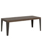 Flame Premium extendable table with anthracite legs and frame