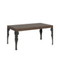 Paxon Premium extendable table with legs and frame in various finishes