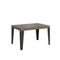Extendable Flame table with anthracite frame and legs