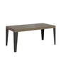 Flame Premium extendable table with anthracite legs and frame