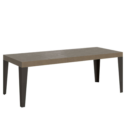 Flame Premium extendable table with anthracite legs and frame