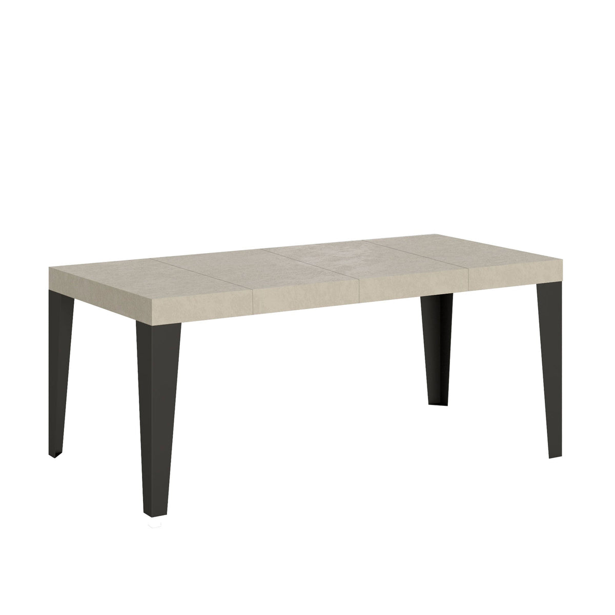 Flame Premium extendable table with anthracite legs and frame
