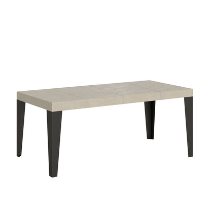 Flame Premium extendable table with anthracite legs and frame