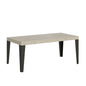 Flame Premium extendable table with anthracite legs and frame