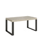 Tecno Premium extendable table with frame and legs in various finishes