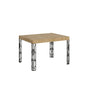 Ghibli extendable table with frame in various finishes