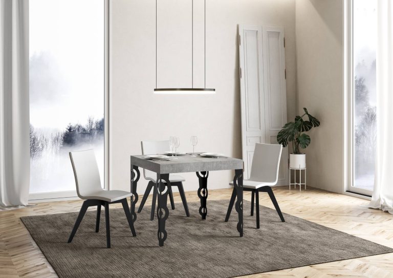 Extendable Table Karamay D.90 - Anthracite Frame