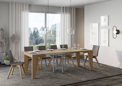 Tavolo allungabile Naxy made in italy itamoby  in diverse dimensioni e finiture