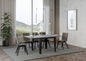 Extendable Dining Table Flame Libra 90 cm