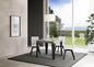 Extendable Table Flame D.90 - Anthracite Frame