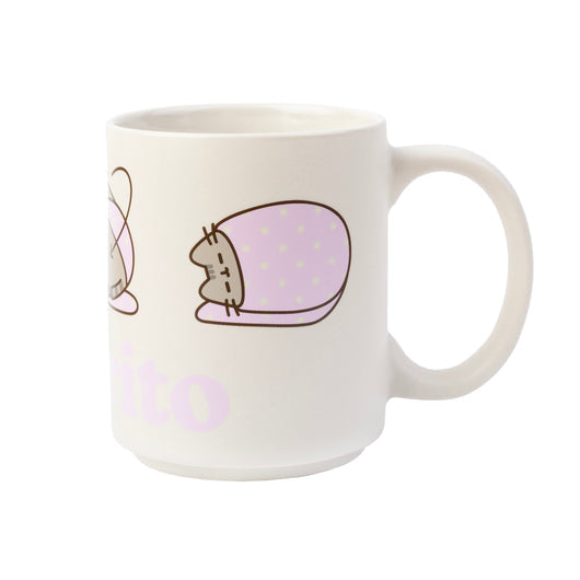 Pusheen - Purrito Tasse, Keramik, 350 ml, Becher, Gadget, Geschenkidee Katze