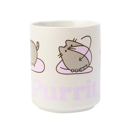Pusheen - Purrito Tasse, Keramik, 350 ml, Becher, Gadget, Geschenkidee Katze