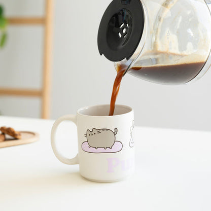 Pusheen - Purrito Tasse, Keramik, 350 ml, Becher, Gadget, Geschenkidee Katze