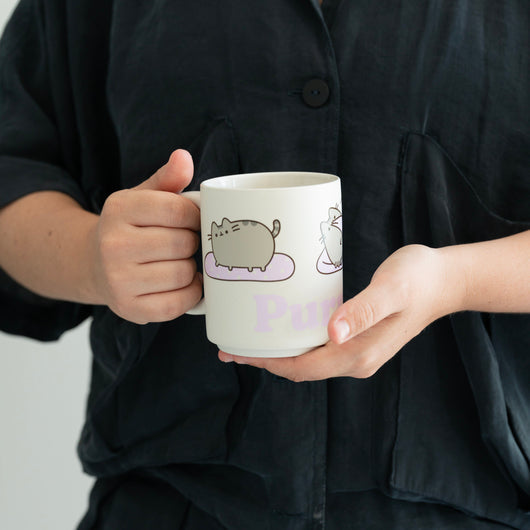 Pusheen - Purrito Tasse, Keramik, 350 ml, Becher, Gadget, Geschenkidee Katze