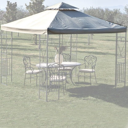 Telo di ricambio GAZEBO 3x3mt con airvent colore bianco