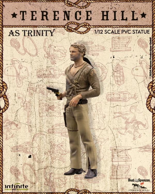 Infinite - Terence Hill "Als Trinity" 1/12 Statue Figur Statuette Figur 16Cm