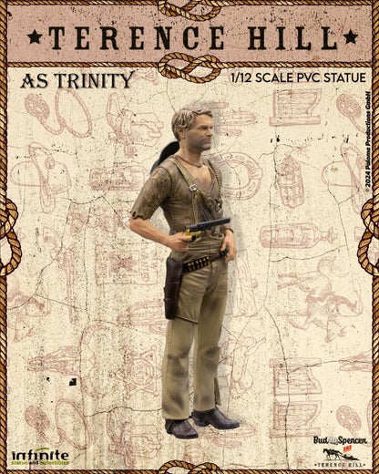Infinite - Terence Hill "Als Trinity" 1/12 Statue Figur Statuette Figur 16Cm