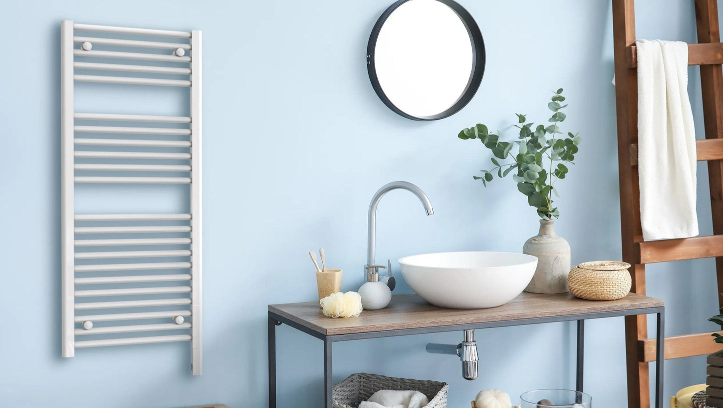 Termoarredo Elettrico De’Longhi Fantasia 1041x500 500W, Interruttore On / Off Design Moderno con Tubi Tondi