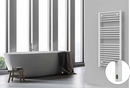 Termoarredo Elettrico De’Longhi Fantasia 1646x600 1000W, Interruttore On / Off Design Moderno con Tubi Tondi