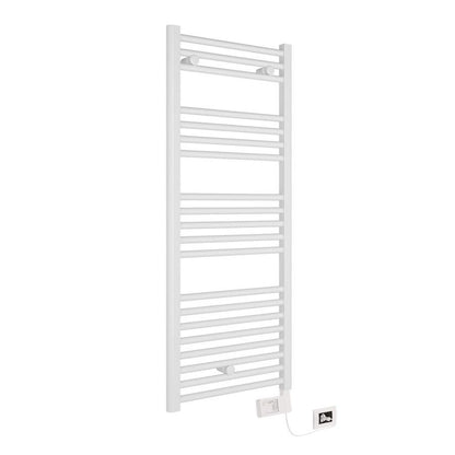 Termoarredo Lazzarini mod. E-Bormio 1200x500 500W con termostato elettronico bianco