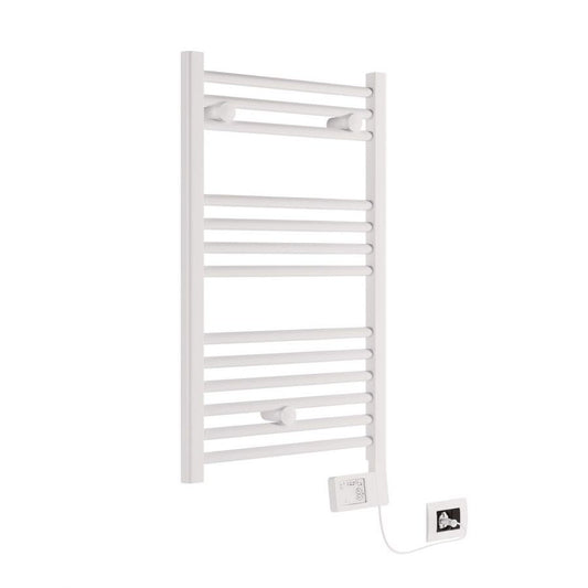 Termoarredo Lazzarini mod. E-Bormio 800x500 300W con termostato elettronico bianco