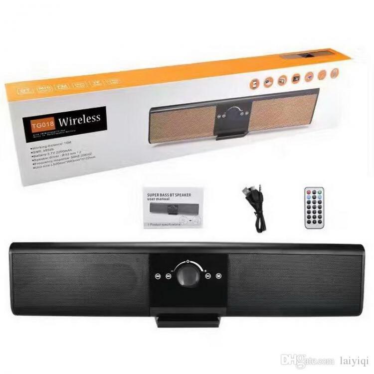Soundbar Lautsprecher Bluetooth Karaoke Radio Stereo Hifi Subwoofer USB SD