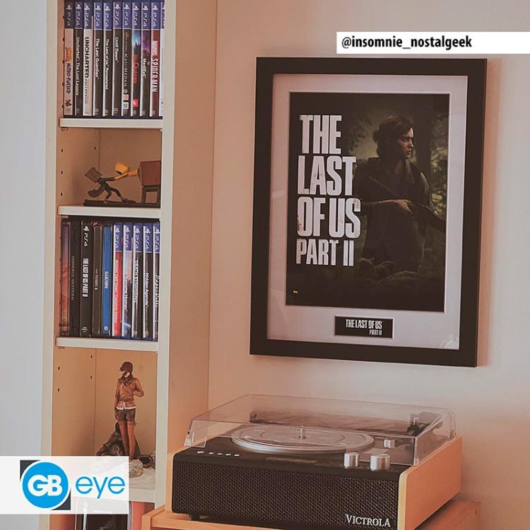 ABYSTYLE - THE LAST OF US 2 (ELLIE) GERAHMTES POSTER GB Eye RAHMEN
