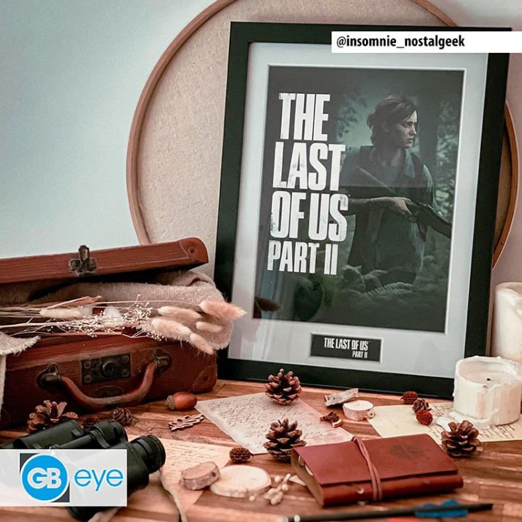 ABYSTYLE - THE LAST OF US 2 (ELLIE) GERAHMTES POSTER GB Eye RAHMEN