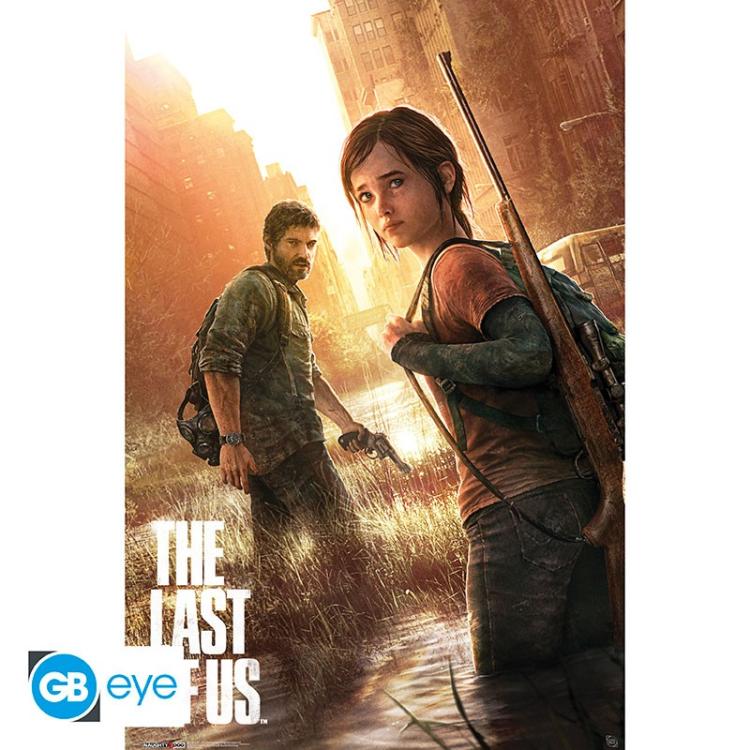 ABYSTYLE MAXI POSTER THE LAST OF US: "KEY ART" ELLIE & JOEL (GB EYE) 91,5x61cm