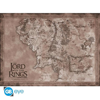 ABYSTYLE (DER HERR DER RINGE) SET 2 CHIBI POSTER: "DER HERR DER RINGE" 52X38