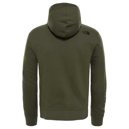 The North Face Felpa con cerniera intera e cappuccio da uomo Open Gate NF00CG46I0P1 verde